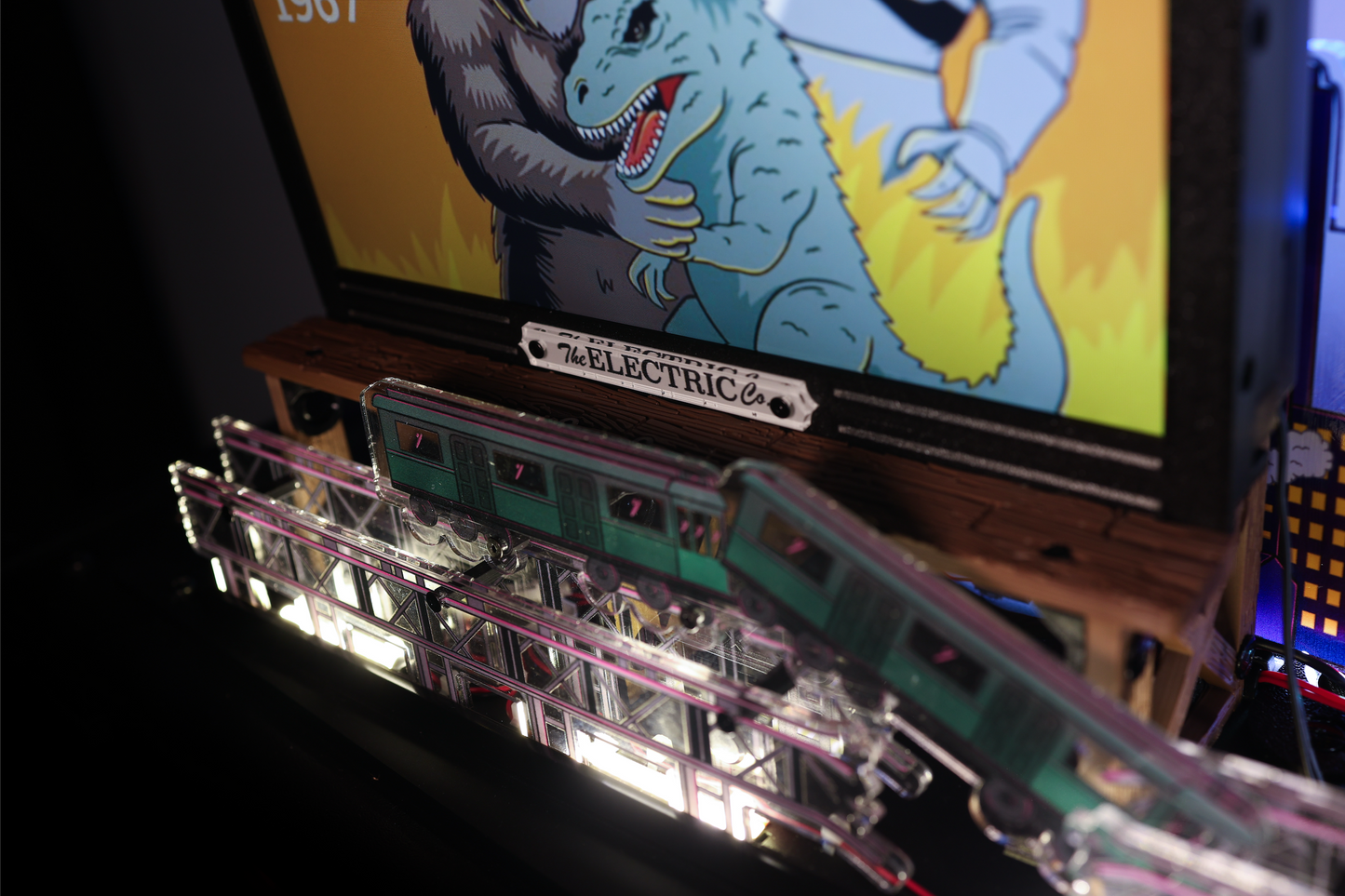 King Kong "8th Wonder" Pinball Topper by TEP