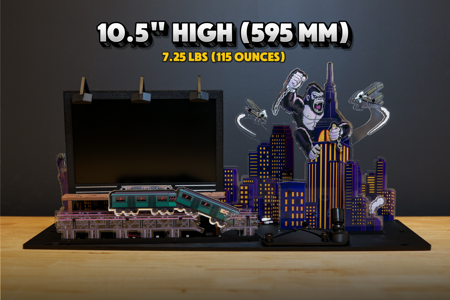 King Kong "8th Wonder" Pinball Topper by TEP