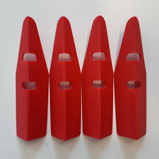 Plastic leg protectors for pinball