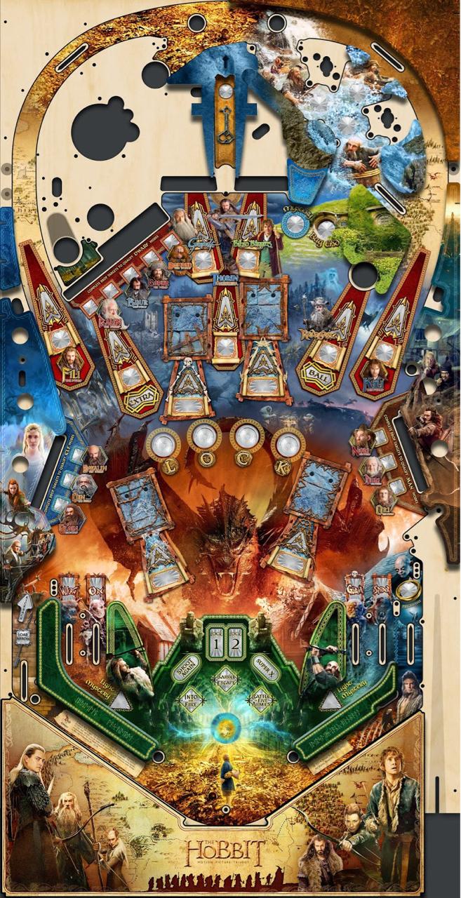 Hobbit by JJP NOS playfield.