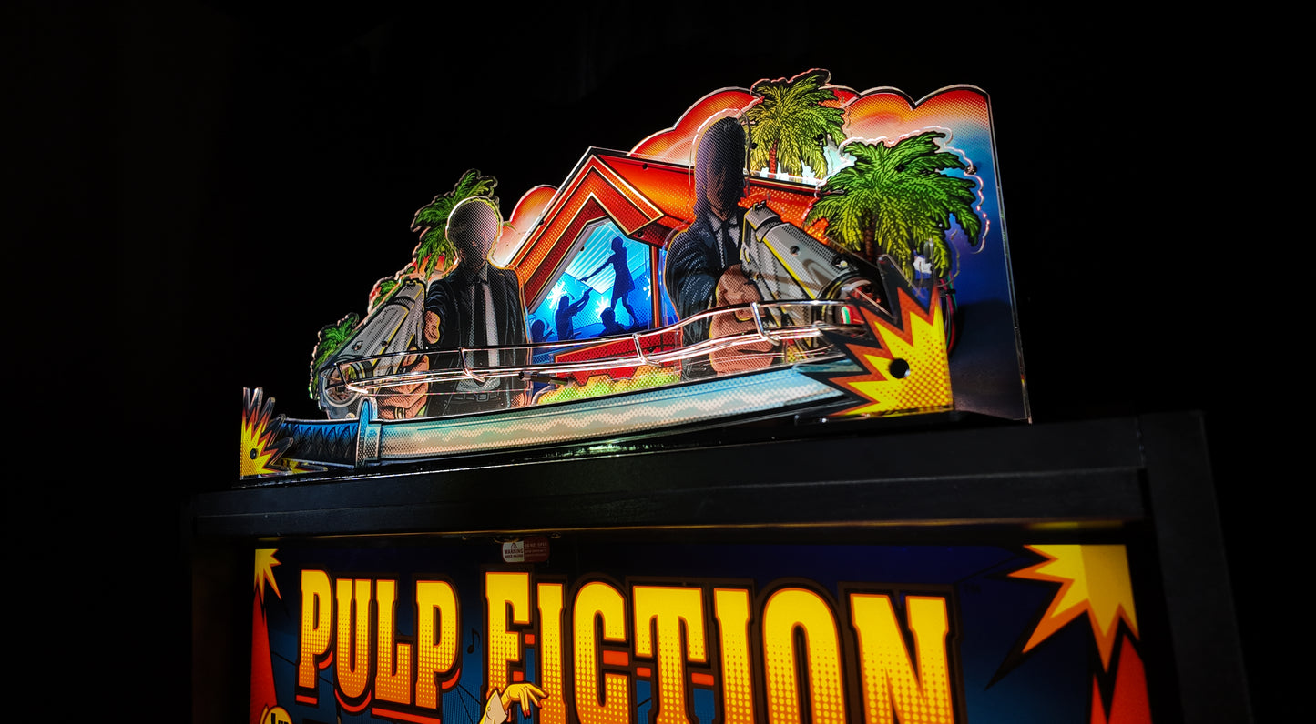 Pulp Fiction “Double Tap” Pinball Topper - Deposit