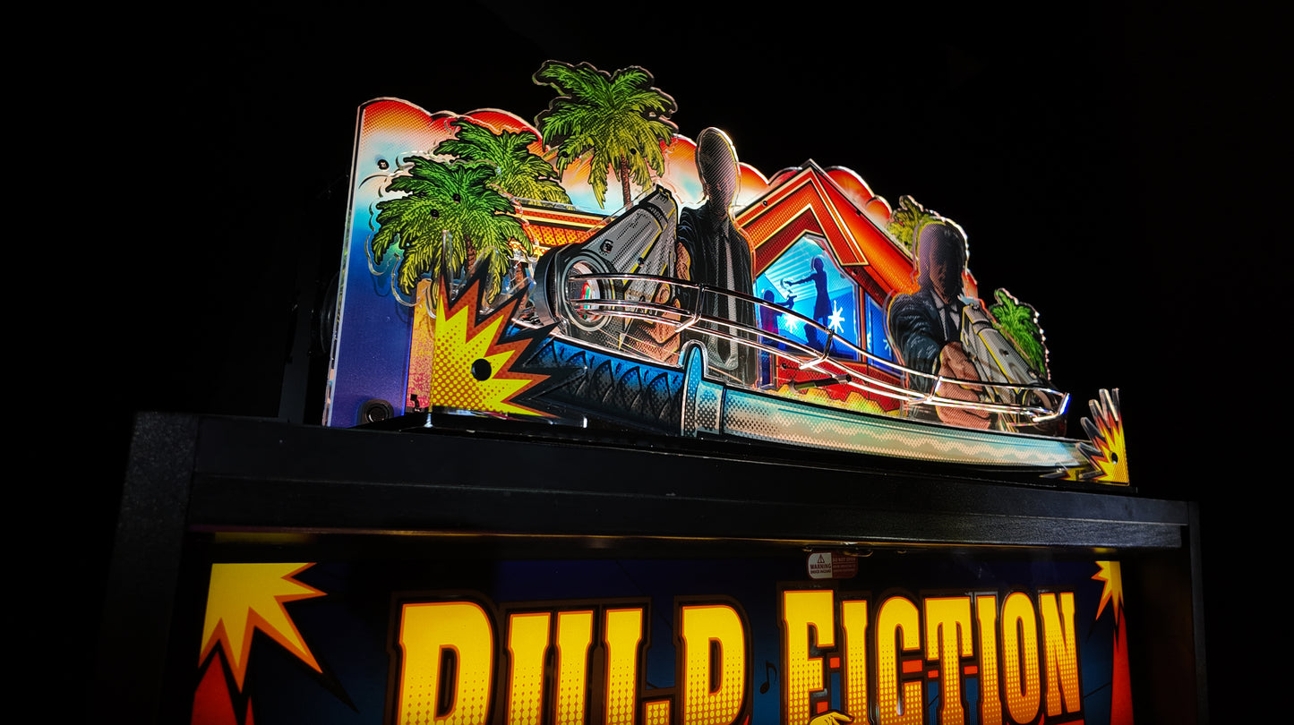 Pulp Fiction “Double Tap” Pinball Topper - Deposit