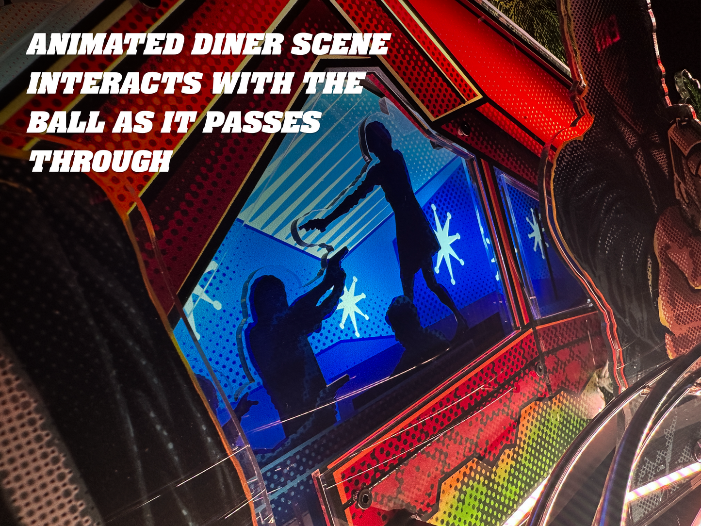 Pulp Fiction “Double Tap” Pinball Topper - Deposit