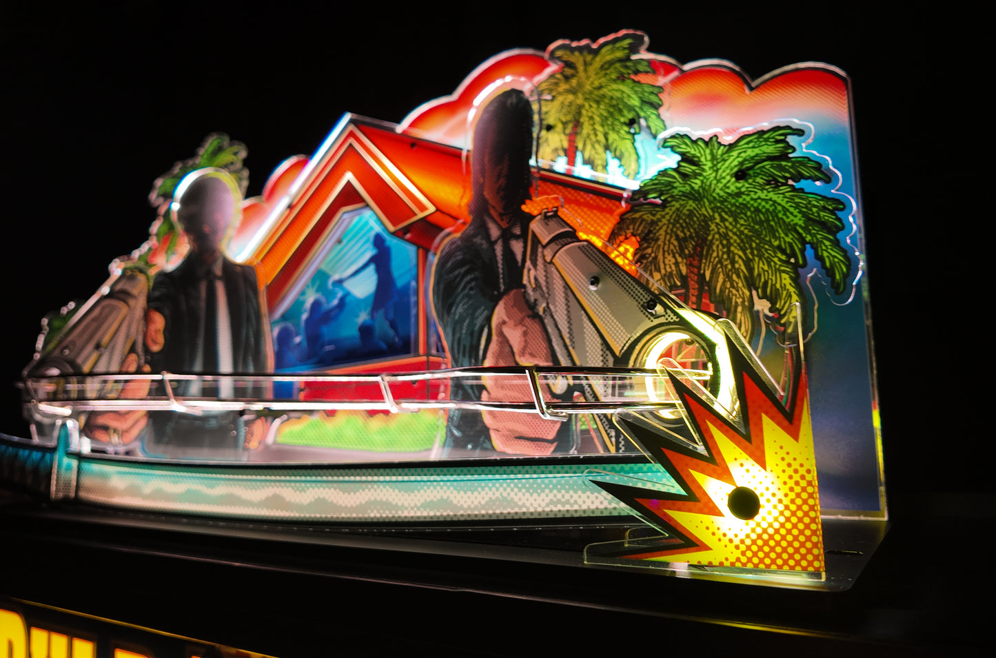 Pulp Fiction “Double Tap” Pinball Topper - Deposit