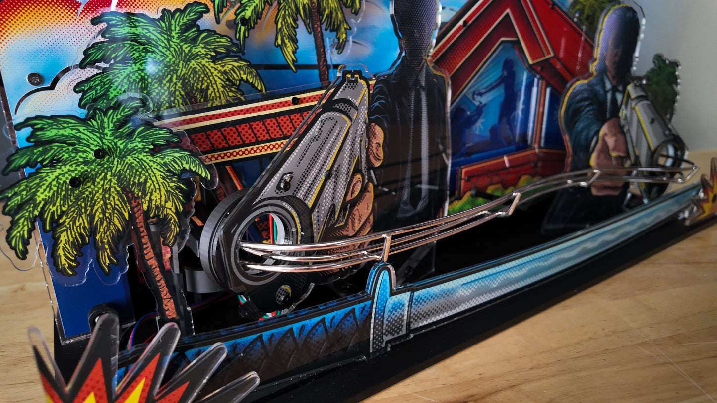 Pulp Fiction “Double Tap” Pinball Topper - Deposit