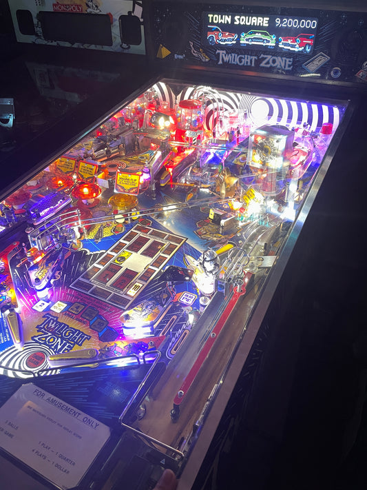 Twilight zone pinball machine