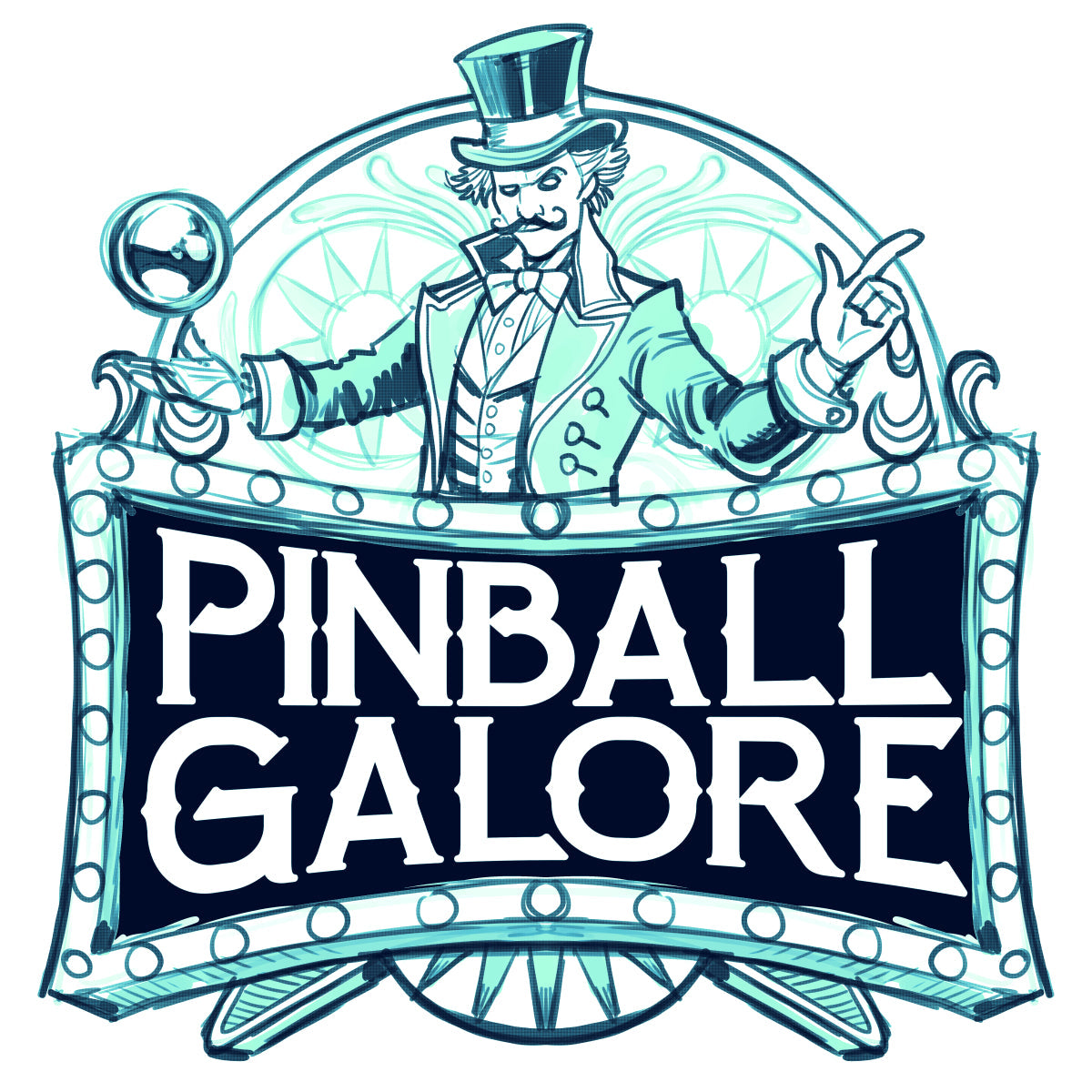 Pinball art and promotional material